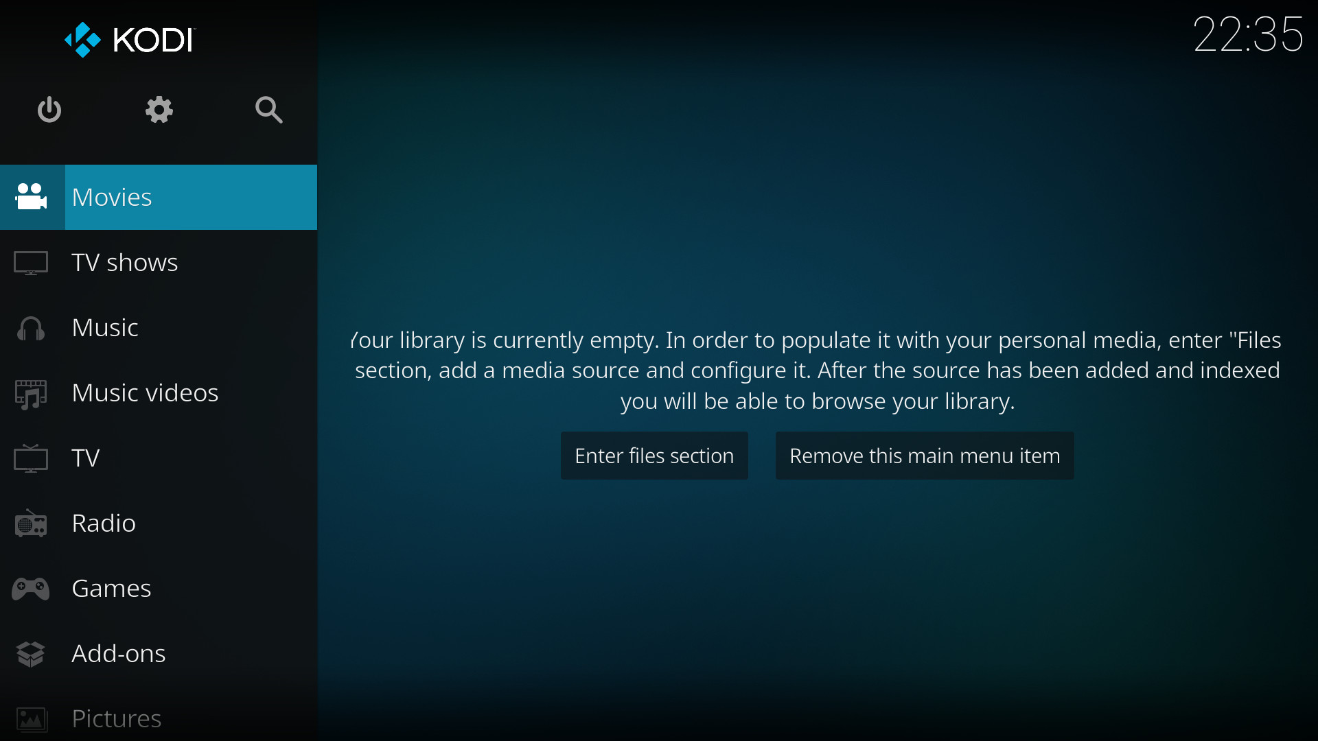 kodi screenshot