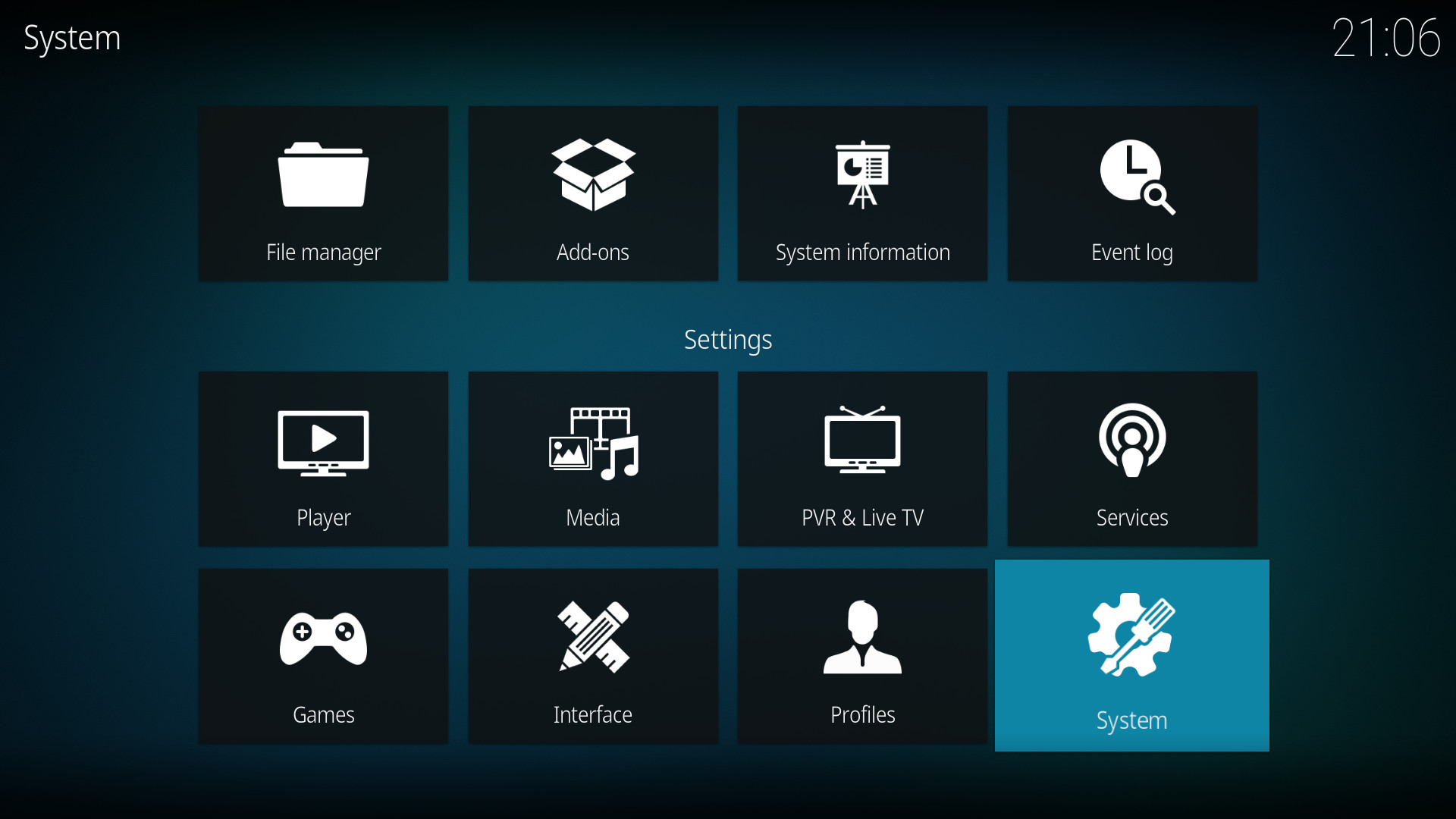 Configure kodi step 02 screenshot