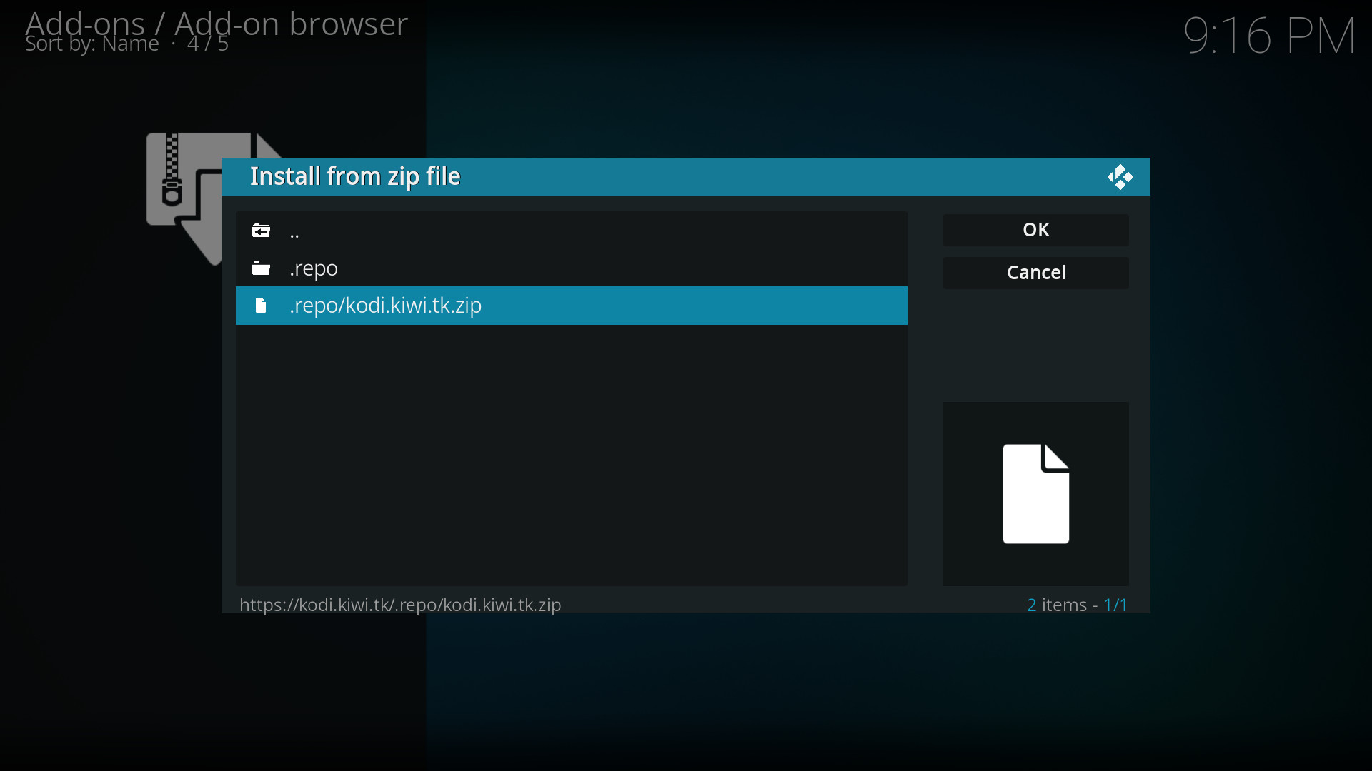 Install step 04 screenshot