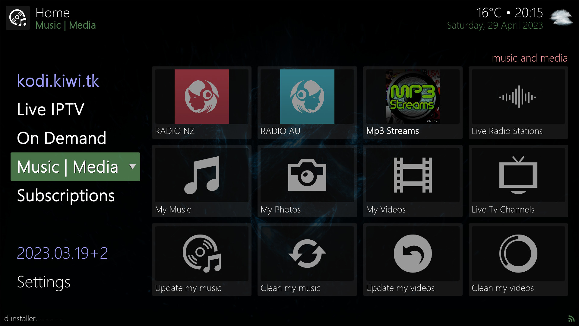 Music & Media screenshot
