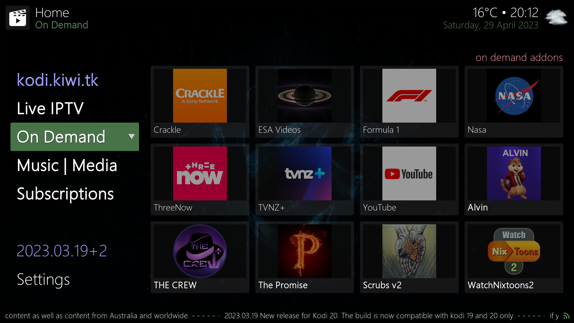 On Demand screenshot